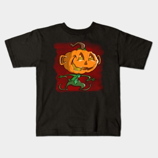 Jack O' Lantern Character Kids T-Shirt